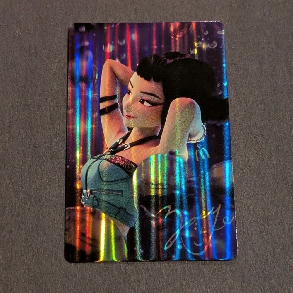 2026 McDonald's KPop Demon Hunters The Huntrix Meal Lunch/Dinner Card - Zoey